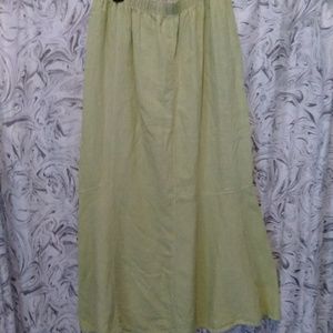 Linen skirt